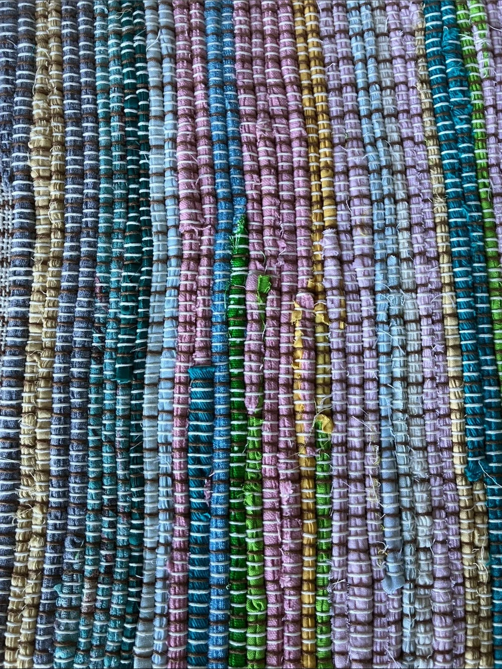 Handmade rag rug